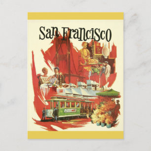  Landmarks San Francisco California Briefkaart