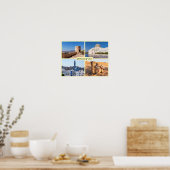 Landmarks van het sultanaat Oman Poster (Keuken)