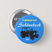 Landmaschinen DDR Ronde Button 5,7 Cm (Voorkant /achterkant)