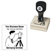 Landmeetkundige diensten Rubberstempel (Gestempeld)