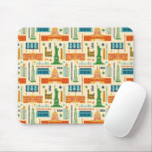 Landmerken van de Verenigde Staten van Amerika Muismat (Met muis)