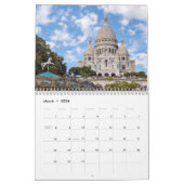 Landmerken van Parijs Kalender (Mar 2026)