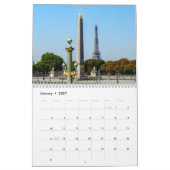 Landmerken van Parijs Kalender (Jan 2027)