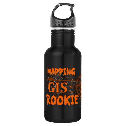 Landmeter, GIS-fles Waterfles (Voorkant)