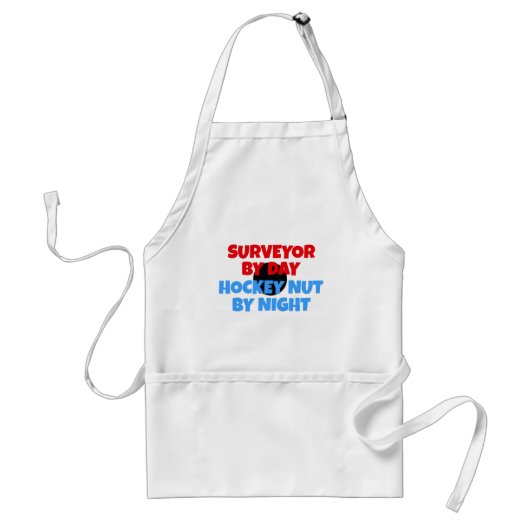 landmeter hockeyfanaat standaard schort (Voorkant)