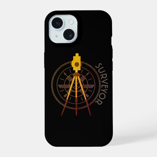 Landmeter iPhone 15 Case (Achterkant)
