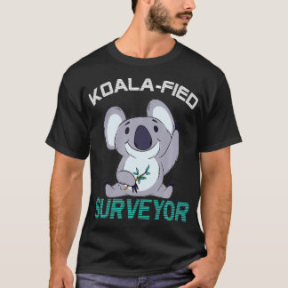 Landmeter Koalafied Gekwalificeerd T-shirt