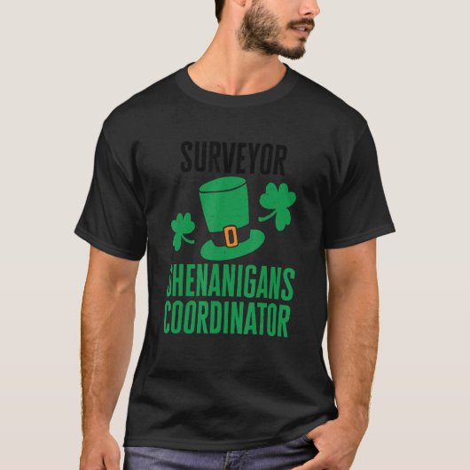 Landmeter St. Patrick's Day Shenanigans Coördinato T-shirt (Voorkant)