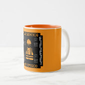 Landmeters Tweekleurige Koffiemok (Voorkant rechts)