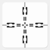 Landmeting Sticker (Voorkant)