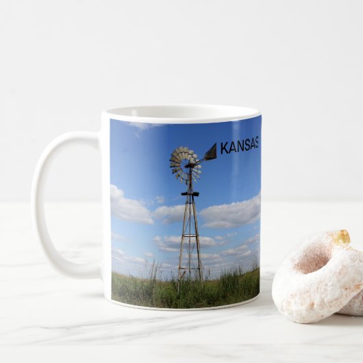 Landmolen in de Mok Kansas (Met donut)