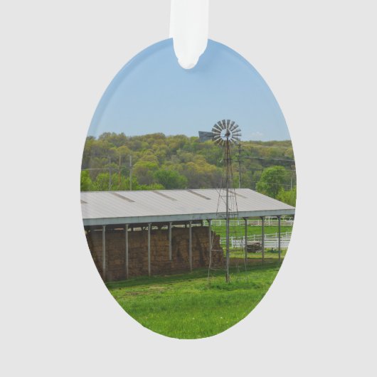 Landmolen Ornament (achterkant)