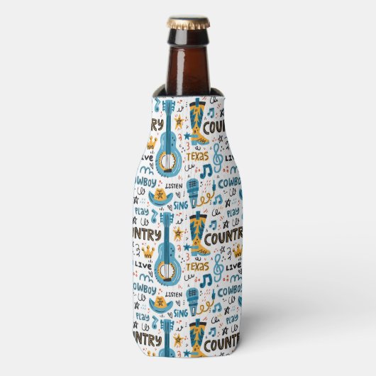 Landmuziek Flesjeskoeler (Fles Voorkant)