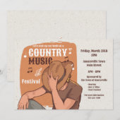 Landmuziek Kaart (Voorkant / Achterkant)