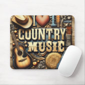 Landmuziek. Muismat (Met muis)