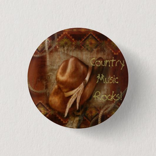 Landmuziek Ronde Button 3,2 Cm (Voorkant)