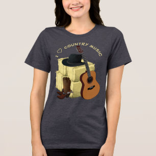 Landmuziek Tri-Blend Shirt