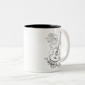 Landmuziek Tweekleurige Koffiemok (Voorkant rechts)