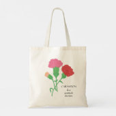 Landnatie Januari Geboortedatum Bloedbad Tote Bag (Achterkant)