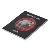 Landnotities voor buffelspel Beer Notitieblok (Linkerzijde)