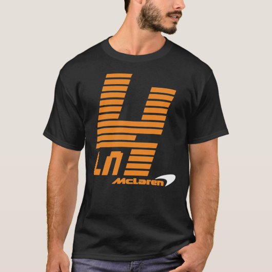 Lando Norris 4 Classic T-Shirt (Voorkant)