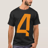 Lando Norris 4 T-shirt (Voorkant)