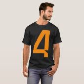 Lando Norris 4 T-shirt (Voorkant volledig)
