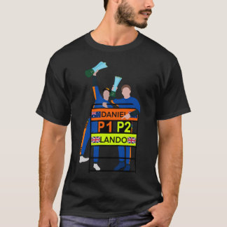 Lando Norris en Daniel Ricciardo - Monza 2021 Cl T-shirt