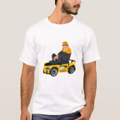 Lando Norris illustratie T-shirt (Voorkant)