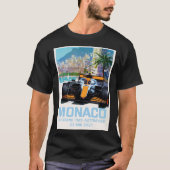 Lando Norris Mclaren Monaco Grand Prix 2021 Poster T-shirt (Voorkant)