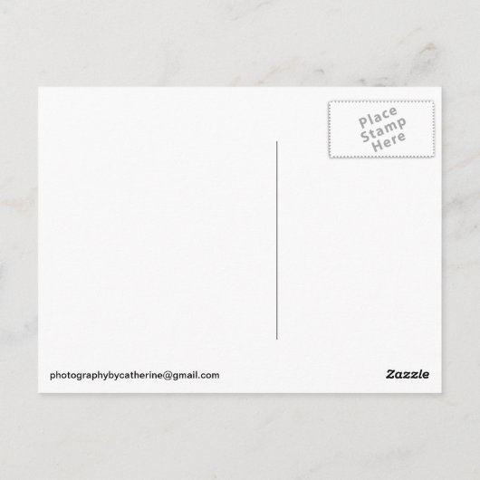 LANDON CALLING BRIEFKAART (Achterkant)