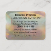 Landon Chic Margot Elegant Professional Visitekaartje (Achterkant)