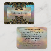 Landon Chic Margot Elegant Professional Visitekaartje (Voorkant / Achterkant)