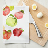 Landoogst rode appels illustratie theedoek (Quarter Fold)