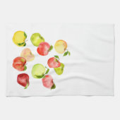 Landoogst rode appels illustratie theedoek (Horizontaal)