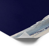 Landoppervlak, Shallow Water en Shaded Topogra Poster (Hoek)