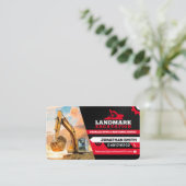 Landopruiming, Uitgraving, Landschapsarchitectuur, Visitekaartje (Staand voorkant)