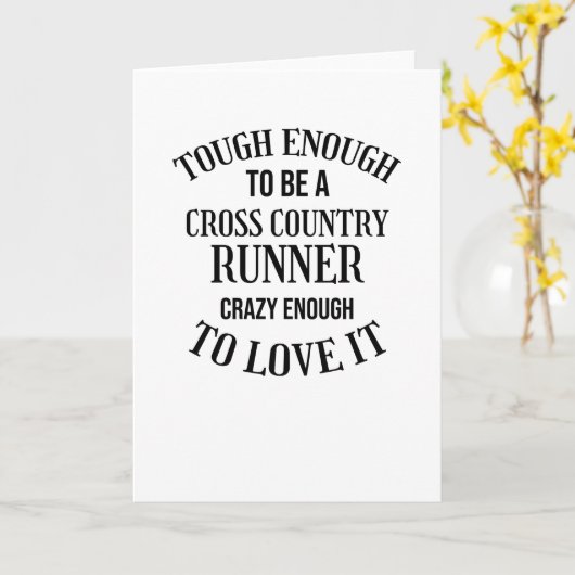 Landoverschrijdende Cadeaubon XC landoverschrijden Kaart (Gele Bloem)