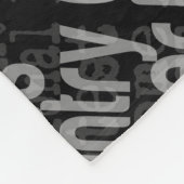 Landoverschrijdende extraordinaire fleece deken (Hoek)