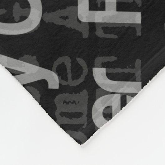 Landoverschrijdende extraordinaire fleece deken (Hoek)