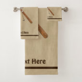 Landoverschrijdende huiden en polen bad handdoek (Insitu)