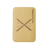 Landoverschrijdende huiden en polen badmat (Voorkant Verticaal)