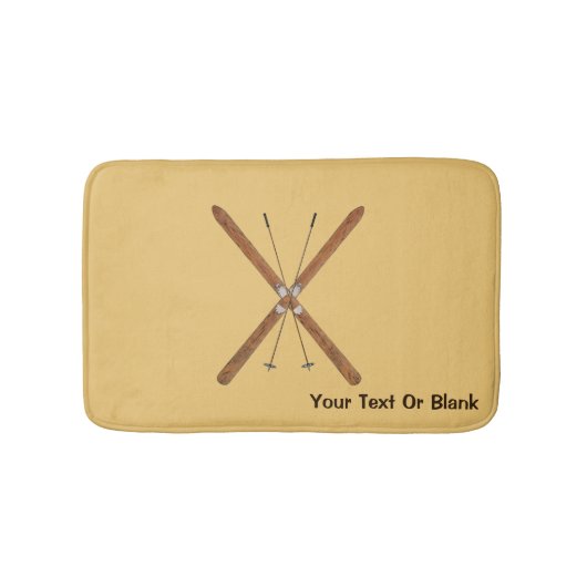 Landoverschrijdende huiden en polen badmat (Voorkant)