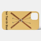 Landoverschrijdende huiden en polen Case-Mate iPhone case (Achterkant (horizontaal))