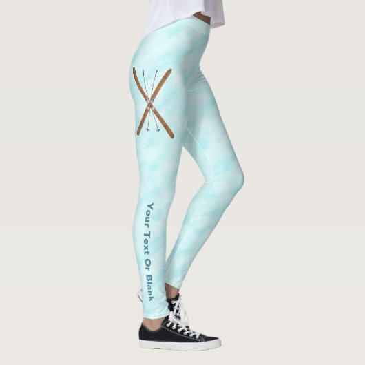 Landoverschrijdende huiden en polen leggings (Rechts)