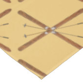 Landoverschrijdende huiden en polen tafelkleed (Gekanteld)