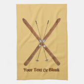 Landoverschrijdende huiden en polen theedoek (Verticaal)