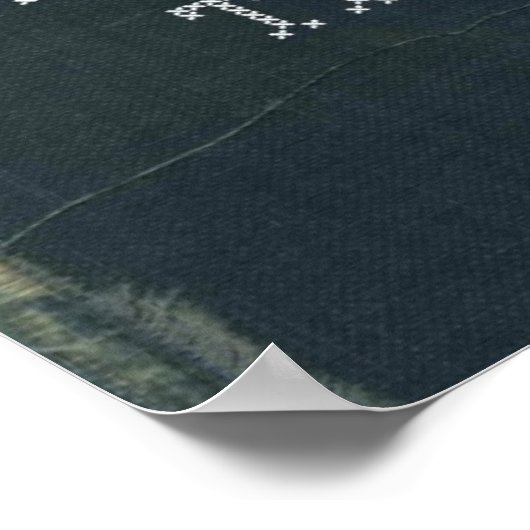 Landoverschrijdende lopers met Doelstellingen in D Poster (Hoek)