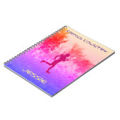 Landoverschrijdende regenbooglooppas notitieboek (Linkerzijde)