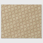 Landoverschrijdende ski's op oud papier (Vlak)